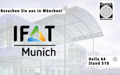 Besuchen Sie uns auf der IFAT in München